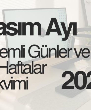2025-kasim-ayi-onemli-gunler
